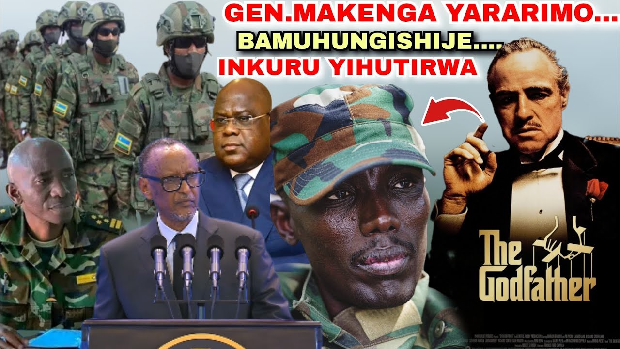 Godfather Azanye Inkuru Ishyushye GEN.MAKENGA Asimbutse Urupfu Karabaye // BURUNDI NA FARDC 