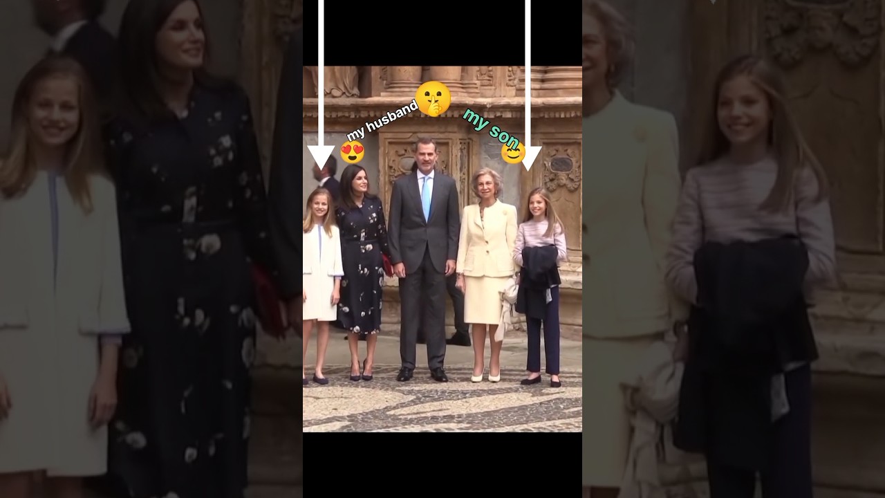🌀Queen Letizia and Dona Sofia want to stand with king Felipe❤️future queen of Spain