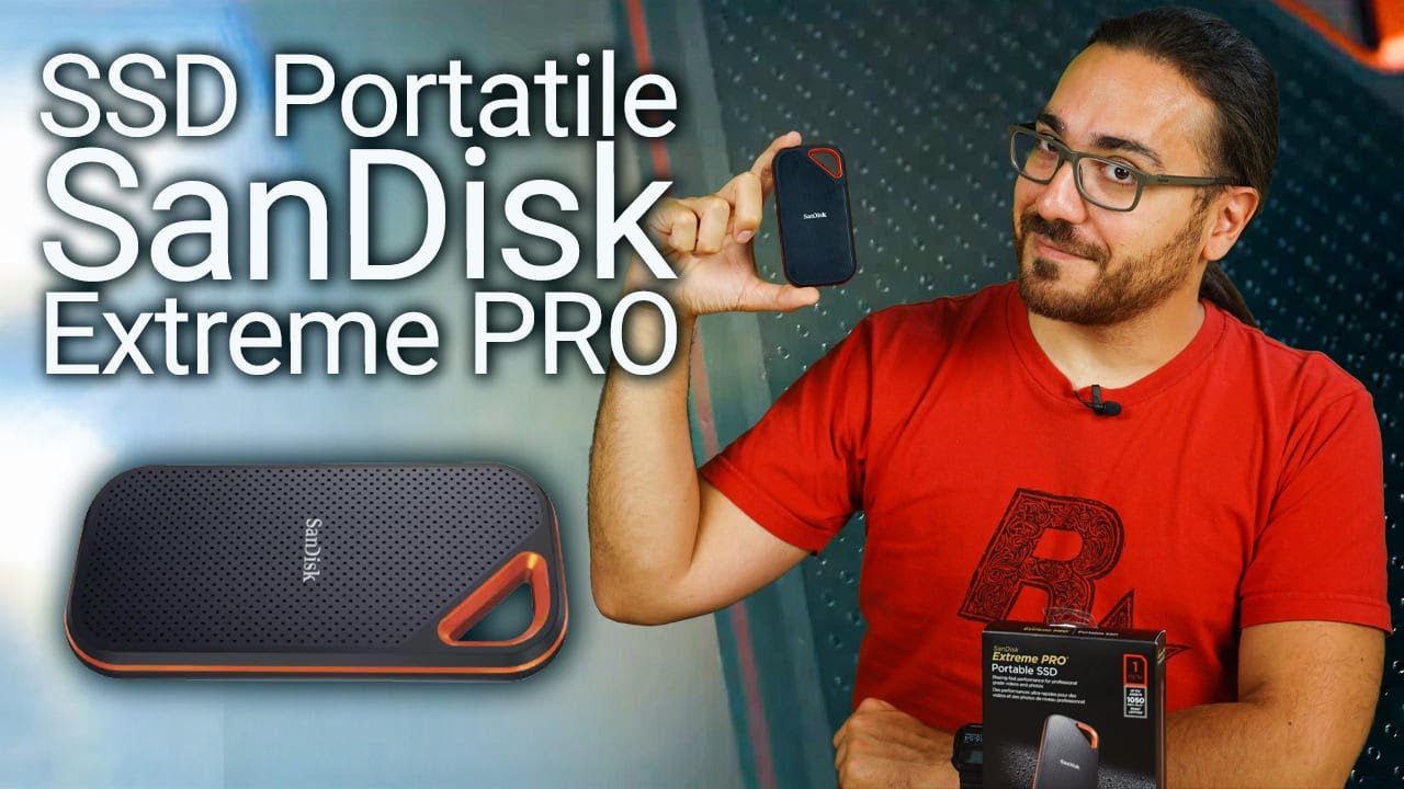 SSD Sandisk Extreme Pro, Hard Disk Esterno Piccolo, Capiente E