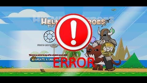 FIXING ROOM CONNECT ERROR | HELMET HEROES