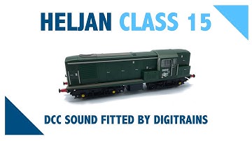 Heljan Class 15 Sound fitted by Digitrains