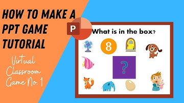 Virtual Class Games | How to make ppt games | #ZoomGamesForKids