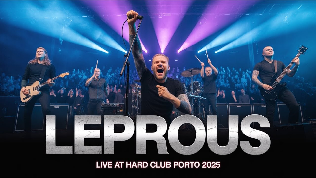 Leprous Live в Hard Club Porto – мастерство прогрессивного металла на сцене
