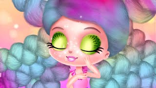 Candylocks Hair Salon | Style Cotton Candy Hair & Make up | iOS & android Games screenshot 5