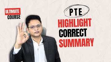 "PTE Listening Highlight Correct Summary: Tips, Tricks & Strategies for Top Scores!"