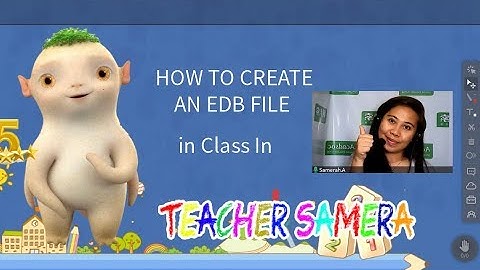 How to create EDB file for Class in