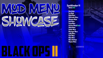 [BO2/1.19/GSC] Synthbreaker v1 Mod Menu Showcase + Download