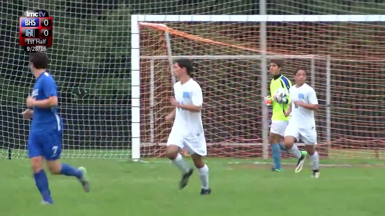 LMC Varsity Sports Boys Soccer Bronxville at Rye Neck 9/28/16