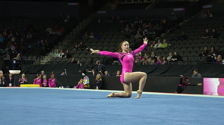 Anna Roberts - Floor Exercise - 2018 Nastia Liukin...