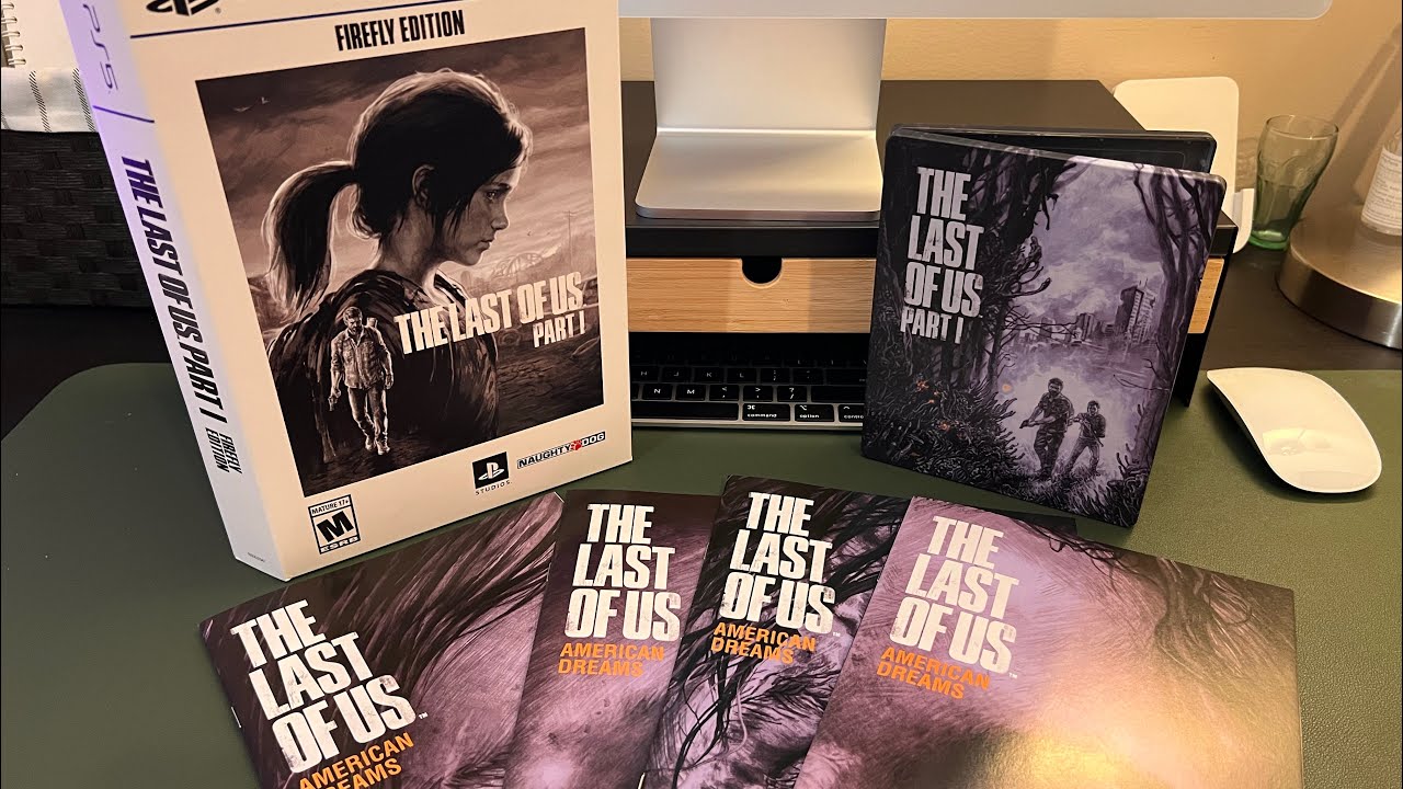 The Last Of Us Part 1 Firefly Edition Unboxing [PC/STEAM] 