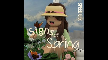 ✧･ﾟ Signs of Spring⛧ a speed gfx