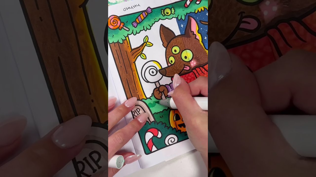 Battle Of The Markers FINAL ROUND Coloring Colouring Art Relaxing Drawing Asmr