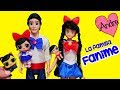La familia LOL Fanime es como Sailor Moon!!! Juguetes con Andre jugando muñecas L.O.L.