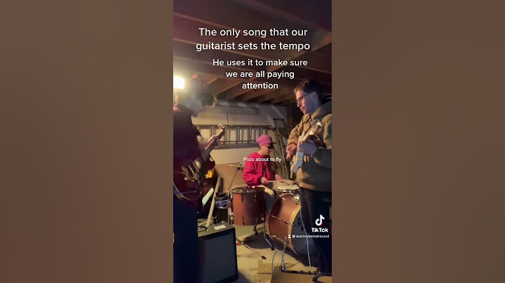 Guitarist has main character syndrome - song is Stuck Between