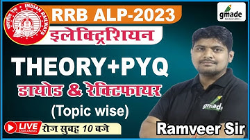 Loco Pilot & Technician 2023-24 | ALP CBT-2 | Electrician Theory & PYQ | #1 | gmade | By Ramveer Sir