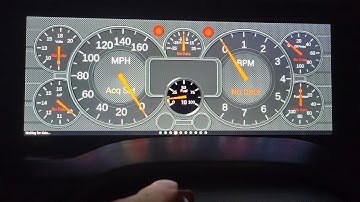 How To Set Up Signals And Fuel Gauge On A Holley Pro Dash!!