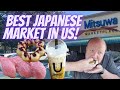 BEST JAPANESE MARKET in the US! Eating Amazing Sushi & Snacks at Mitsuwa Japanese Supermarket! 🇯🇵🍣