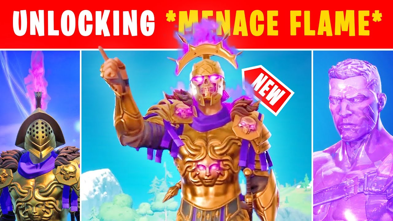 How to Unlock UNDEFEATED MENACE FLAME (All Menace Edit Styles)
