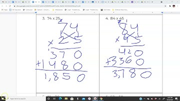 Fourth Grade Chapter 3 Review