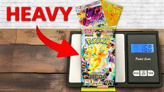 I Weighed Pokemon Cards For God Packs