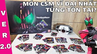 Review CSM Decadriver 2.0 - Out Trình Cả Dòng CSM? Kamen Rider Decade/ CSM Decadriver & K-touch P.1