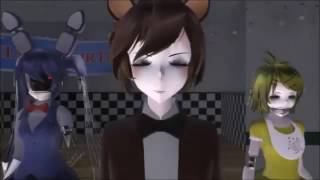 MMD x FNAF  Spooky scary endoskeletons   Suffle Dance