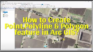 How To Create Point, Line, and Polygon Feature in Arc GIS? | Creating Shapefile  | Digitization | screenshot 3