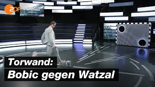 Torwand: Bobic gegen Watzal | das aktuelle sportstudio - ZDF