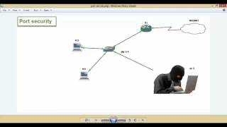 Celebrity 01- Cam table overflow attack - port security Profile