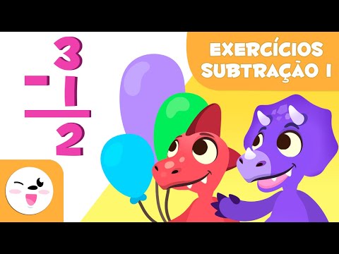 Exercícios de subtração