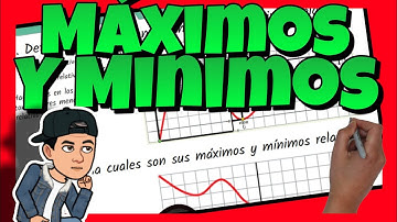 📉 MÁXIMOS y MÍNIMOS de una FUNCIÓN