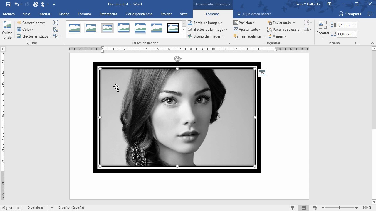 Retoque de imágenes en Word