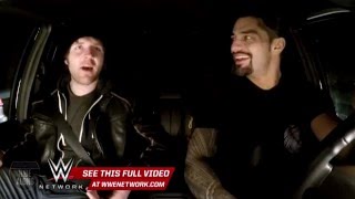 Don't try to talk Roman Reigns and Dean Ambrose out of a hot tub: WWE Ride Along