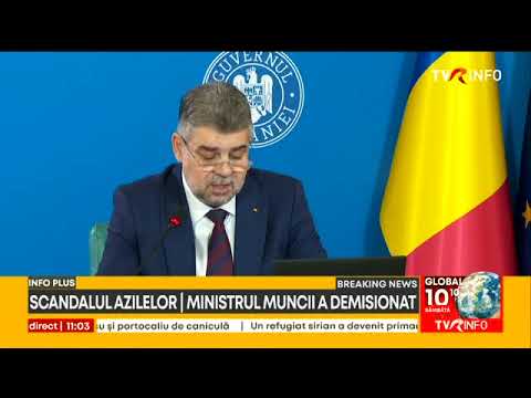 Premierul Marcel Ciolacu a anunțat demisia ministrului Muncii