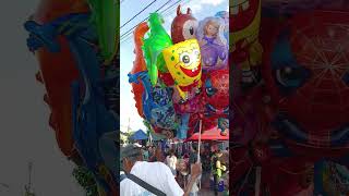 MAY SPONGEBOB NA MAY SPIDERMAN PA?WOW GREAT BALLOONS OH#balloontoys#ballongame#trending