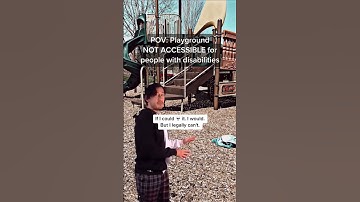 FOLLOW if you❤️INCLUSIVE playgrounds!..#shorts #inclusion #playground #accessibility #play