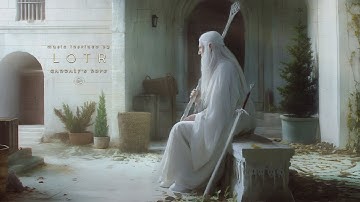Gandalf’s Hope – Reflect in Gondor to Stay Strong | LOTR Ambient Music