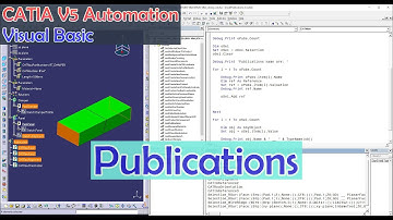CATIA V5 Automation Visual Basic Publications