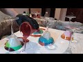 Acrylic fluid party 😍 Жидкий Акрил в Бокалы 😍#0070