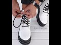 How to tie a shoecase shoelaces          visualmerchandising shoes clothes education designer