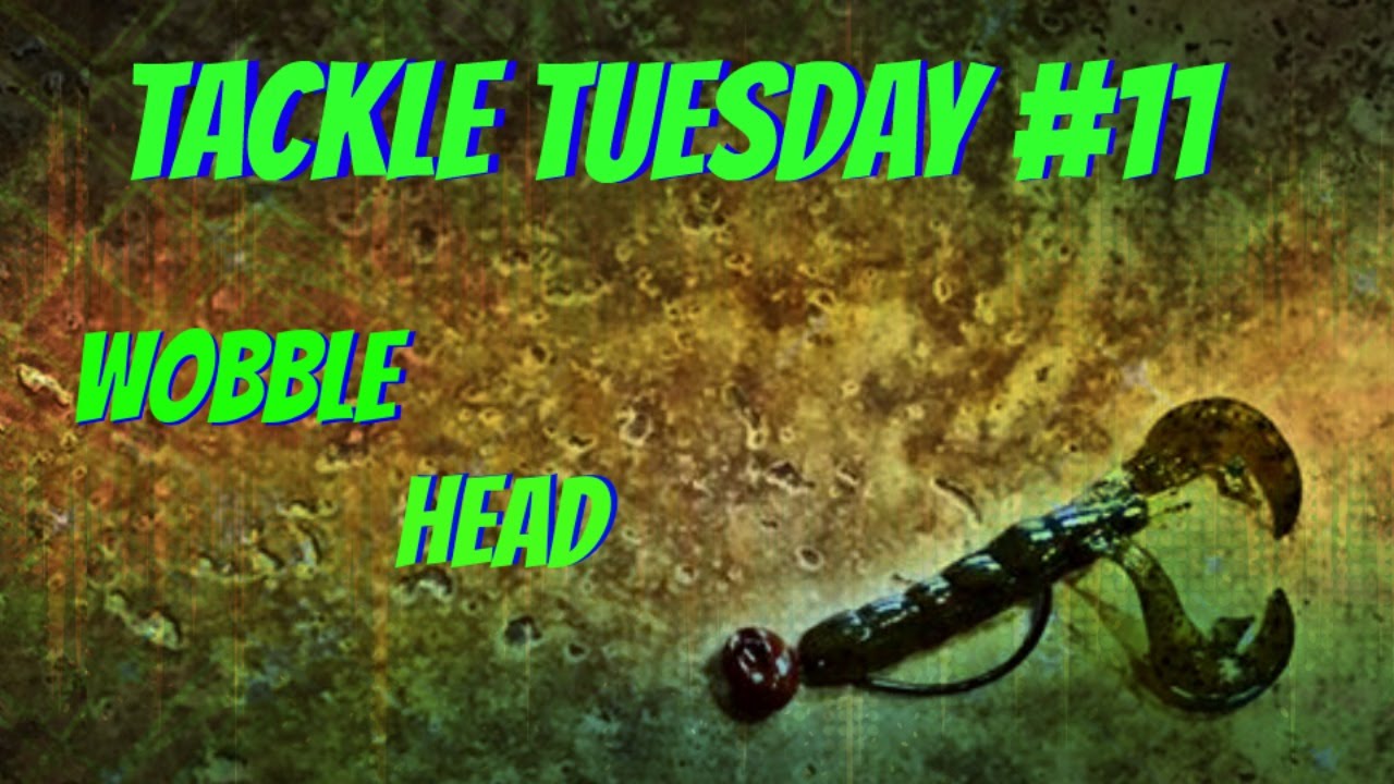 bass fishing at night Tackle Tuesday #11 ~ Wobble Heads ( Bass Fishing Football Jig Head )