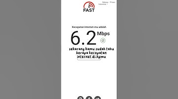Begini cara cek kecepatan internet di hp mu!!!