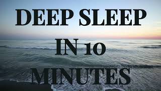 Beach Side Deep Sleep Within 10 Min, Stress Relief, Meditation, Deep Sleep, Power Nap