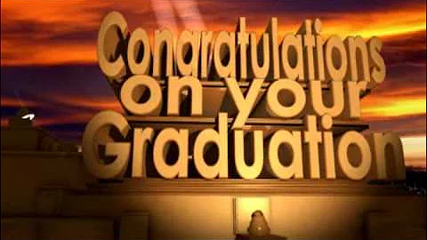 Congratulations on your graduation