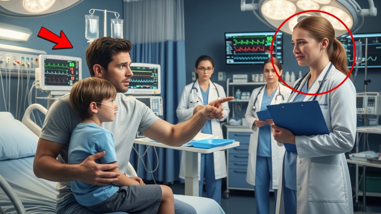 Um Pai Solteiro Leva Seu Filho Ao Hospital... e Fica Surpreso Ao Ver Quem é o Médico