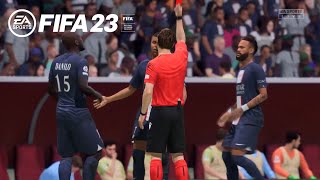 GETTING AS MANY RED CARDS AS POSSIBLE IN A FIFA 23 GAME TO SEE WHAT HAPPENS NEXT | HD