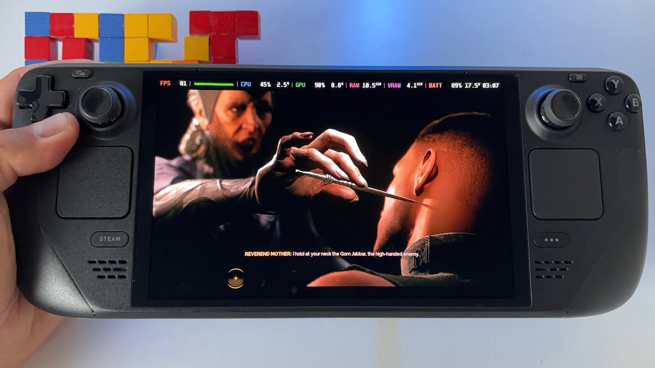 Dune: Awakening | Steam Deck OLED handheld gameplay 