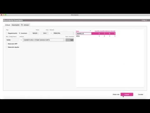 Inventario de Articulos - Maresoft ERP