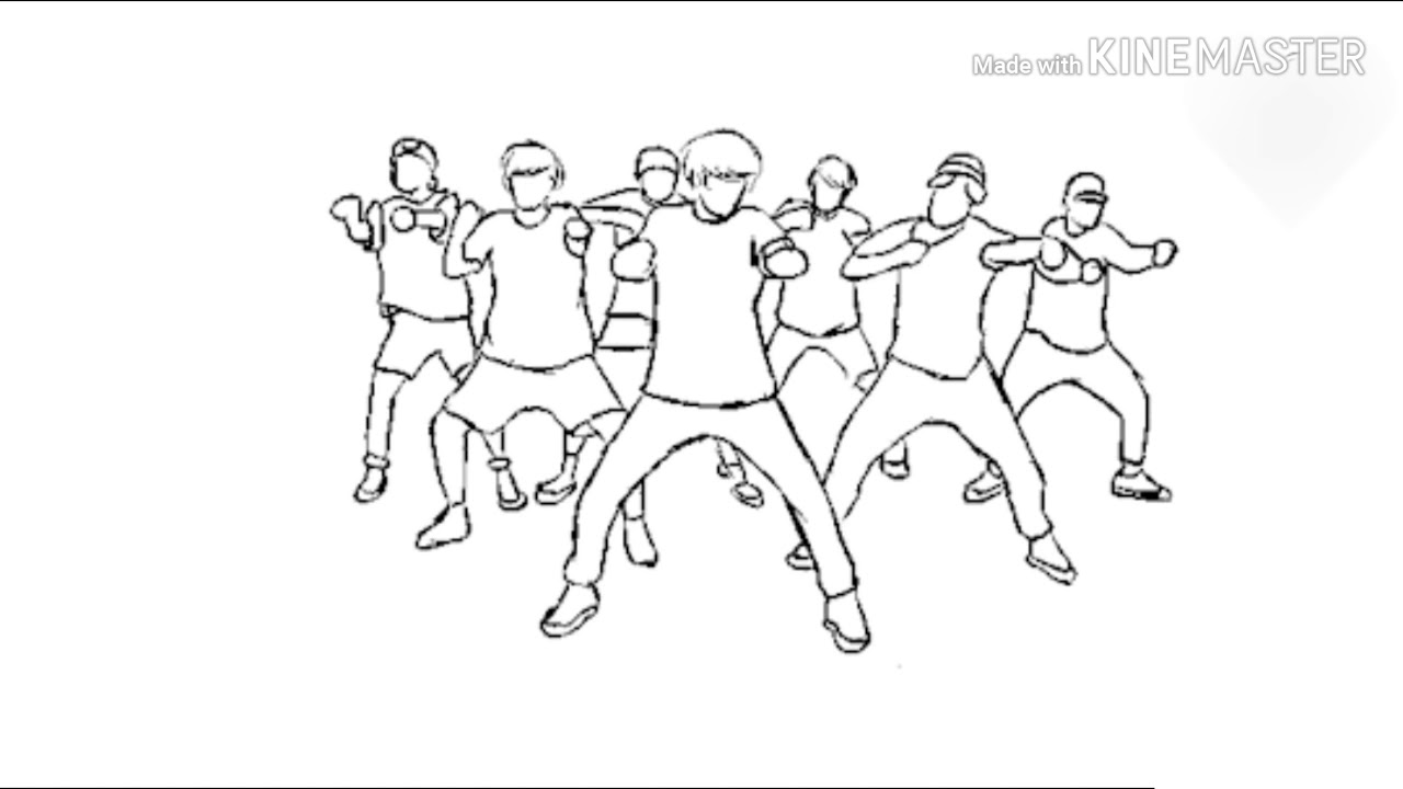 K Pop Animasi Dance  kick it YouTube