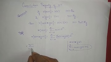 To Prove Convolution Property of Z Transform